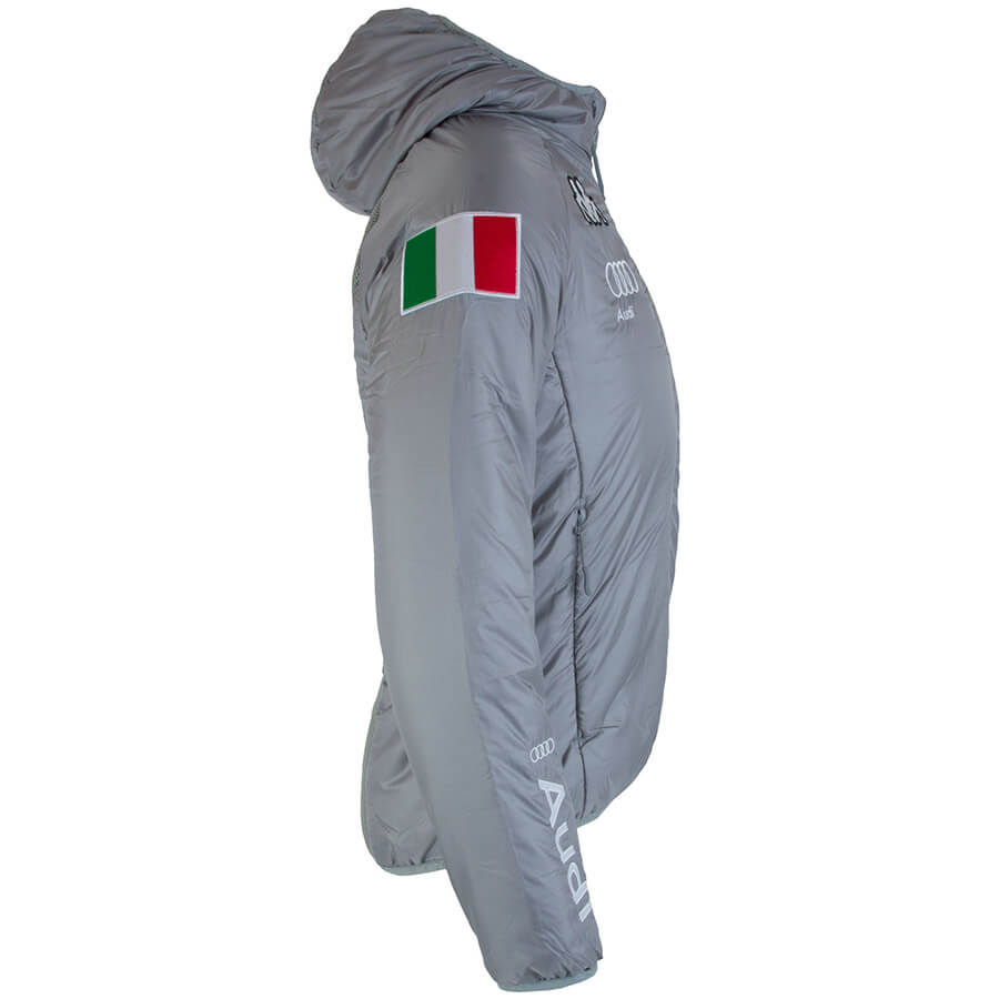 Kappa Men's Italian FISI Team Mid Layer Jacket - Grey Silver3