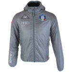 Kappa Men's Italian FISI Team Mid Layer Jacket - Grey Silver1
