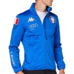 Kappa Men's FISI Team Soft Shell Jacket - Blue TeamSkiWear.com