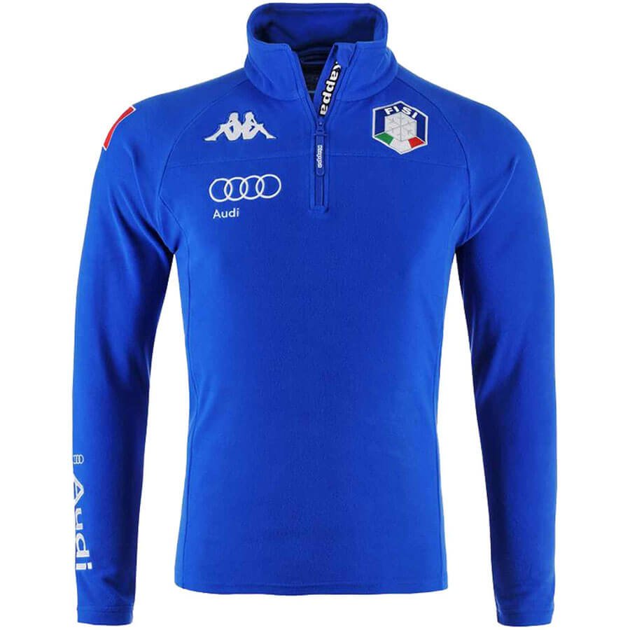 Kappa Men's Italian FISI Team First Layer Shirt - Blue1