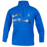 Spyder Boys Limitless First Layer Shirt - French Blue Slash1