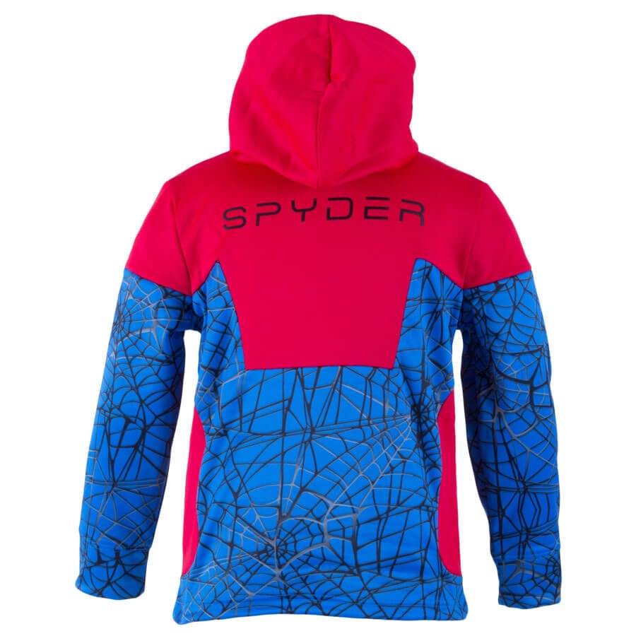 Spyder Boys Marvel Riot Pullover - Spiderman Blue2
