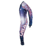 Spyder Mens Performance GS Race Suit - Frontier Red USA3
