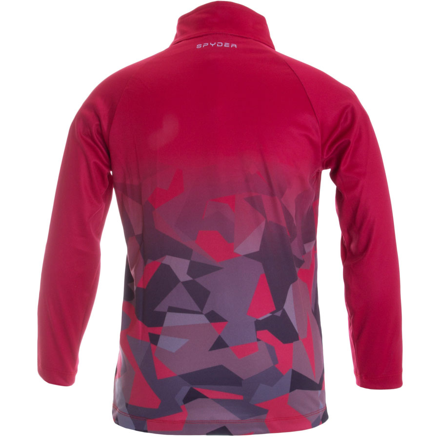 Spyder Boys Limitless Print First Layer Shirt - Red2