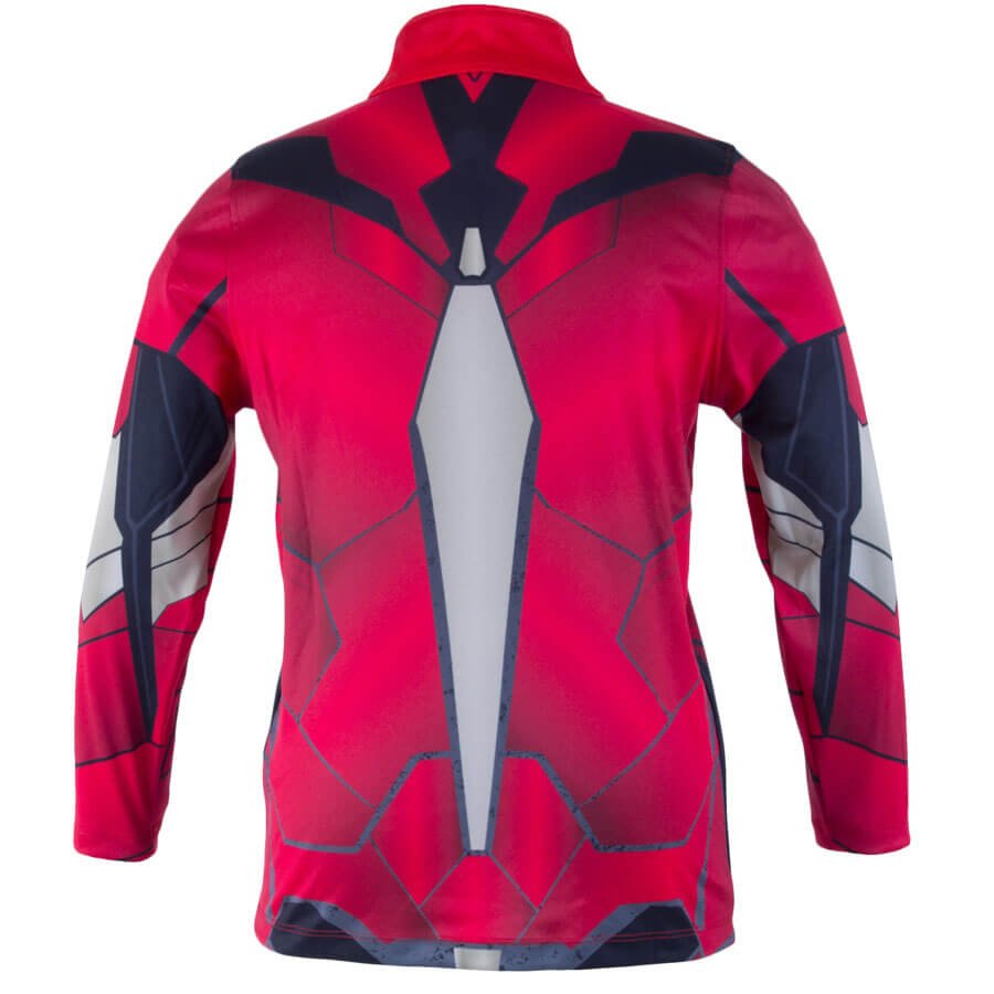 Spyder Boys Marvel Limitless First Layer Shirt - Red Ironman2