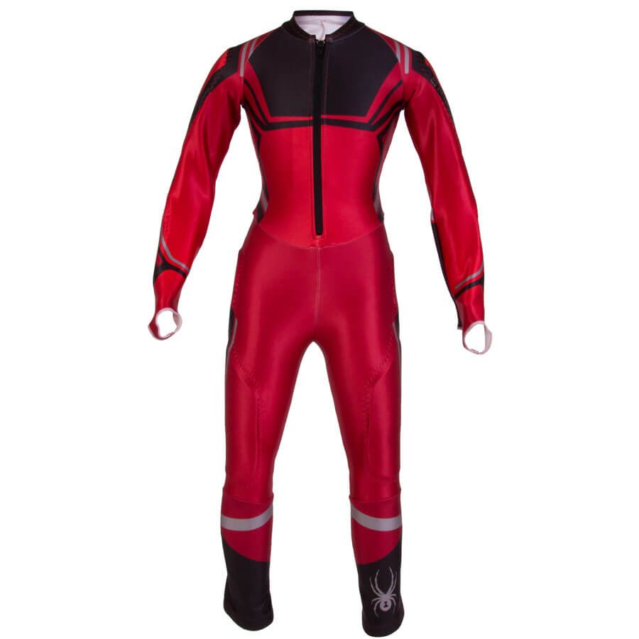 Spyder Boys Performance GS Race Suit - Red Black Polar1