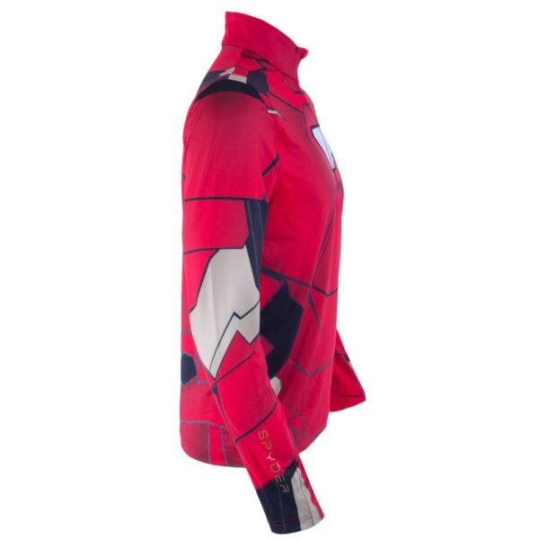 Spyder Mens Marvel Tech First Layer Shirt - Red Ironman3