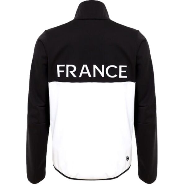 Colmar Mens France Ski Team Soft Shell Jacket - Black White2