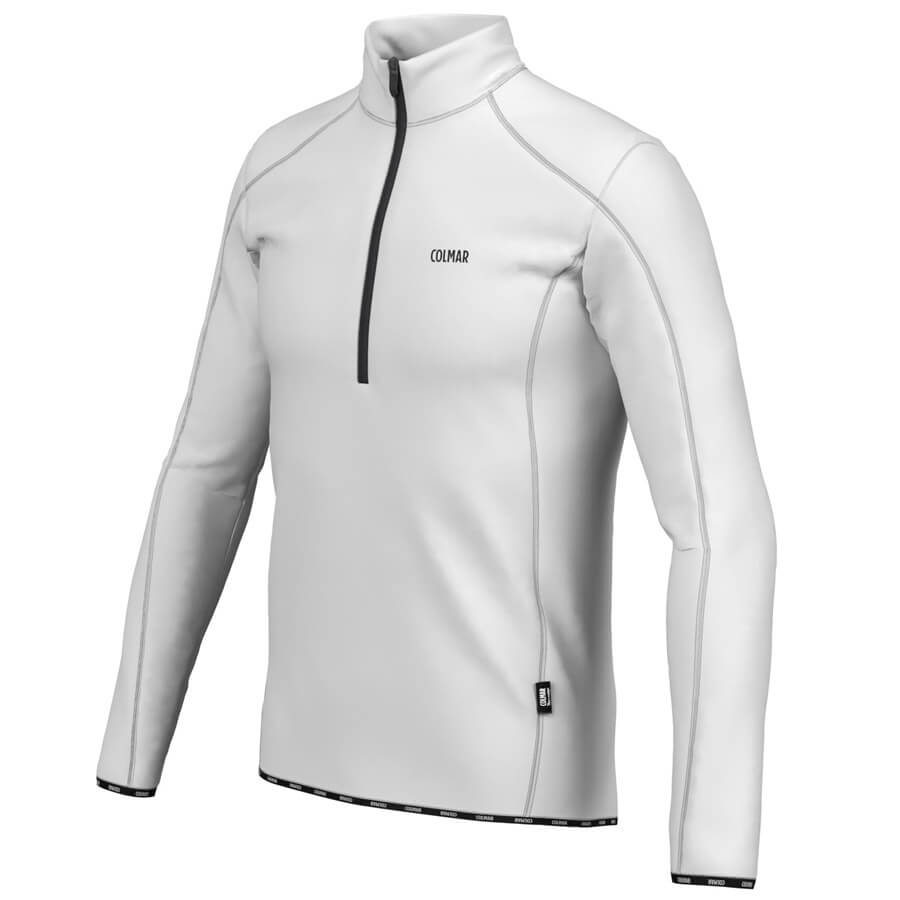 Colmar Mens Thermo Stretch First Layer - White1