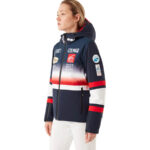 Colmar Womens France Ski Team Jacket - Blue Black1
