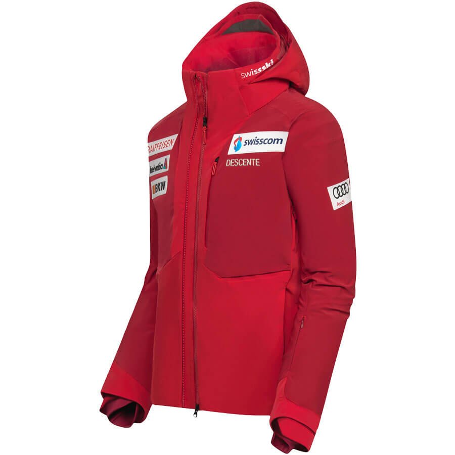 Descente Mens Swiss i4.R Alpine Team Jacket - Electric Red1