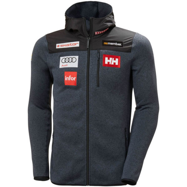 Helly Hansen Equipo sueco masculino Varde Fleece Jacket - SWE Slate1