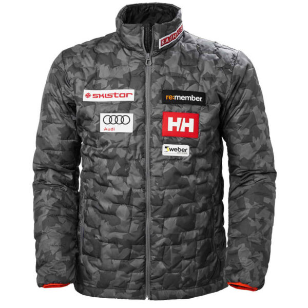 Helly Hansen Mens Lifalfoft Sweden Insulator Jacket - SWE Charcoal Camo1