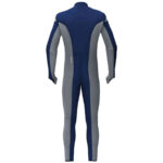Kappa UNI Italian Team FISI SL Race Suit - Bleu Medieval Grey2