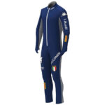 Kappa UNI Italiaans Team FISI SL Race Suit - Blauw Middeleeuws Grijs4