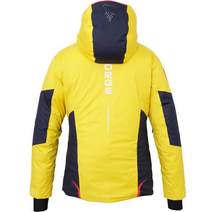 Phenix Men's Norway Team Jacket - Golden Yellow Dark Navy - TeamSkiWear |  Ski Racing Shop