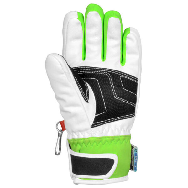 Reusch Kid's Prime Race XT Glove - White Green2