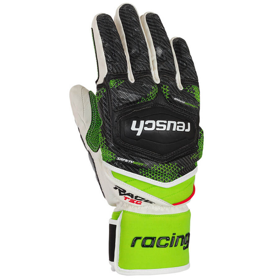 Reusch UNI Race Tec17 SC Glove - White Green1