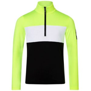 Bogner Balu First Layer Hemd für Jungen - Neon Lime Black1