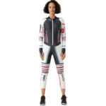 Colmar Womens GS France Team Race Suit - Black White1