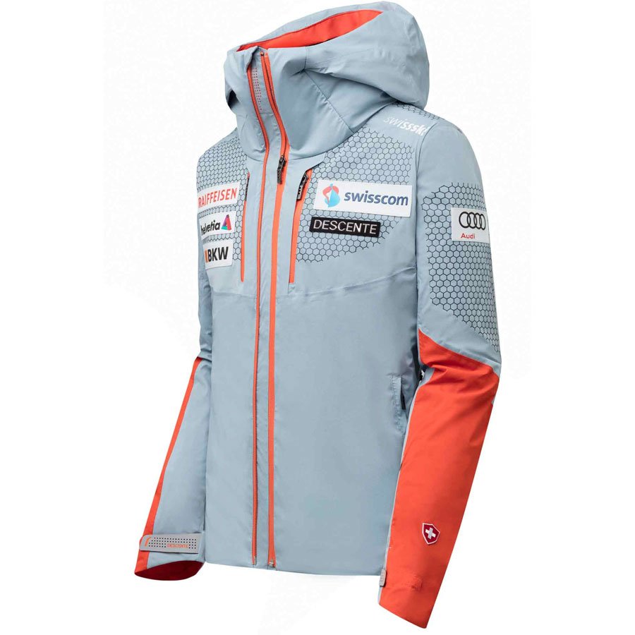 Descente Men Swiss Alpine Team Jacket - Titanium Orange1