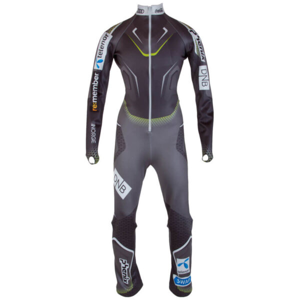 Phenix Kid's Norway Team DH Race Suit - Charcoal Grey1