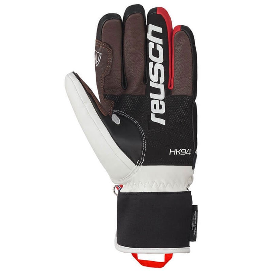 Reusch Men's Henrik Kristoffersen Glove - White Black2