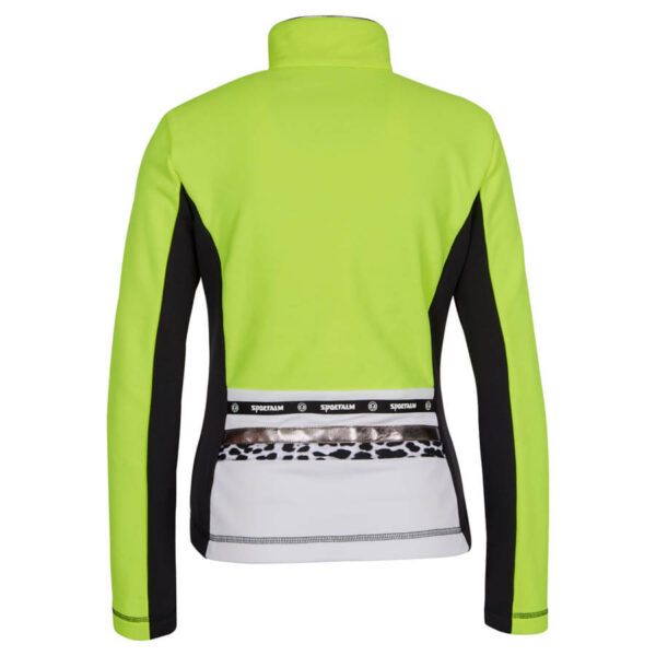Sportalm Womens Sura Fleece Mid Layer Jacket - Bang Yellow2
