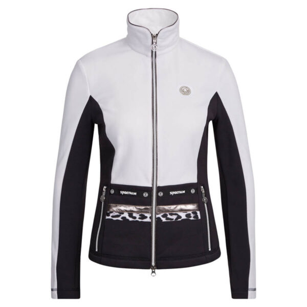 Sportalm Womens Sura Fleece Mid Layer Jacket - Optical White1