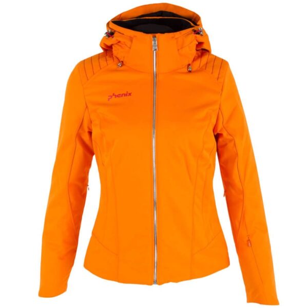 Phenix Womens Akakura Ski Jacket - Flame Orange1