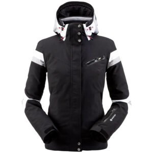 Spyder Womens Poise GTX Jacket - Black White1