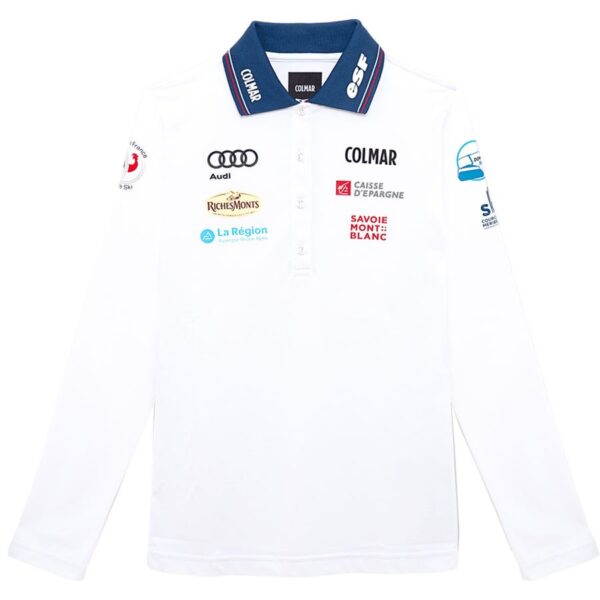 Colmar-Damen-Frankreich-Ski-Team-LS-Shirt---Weiß3