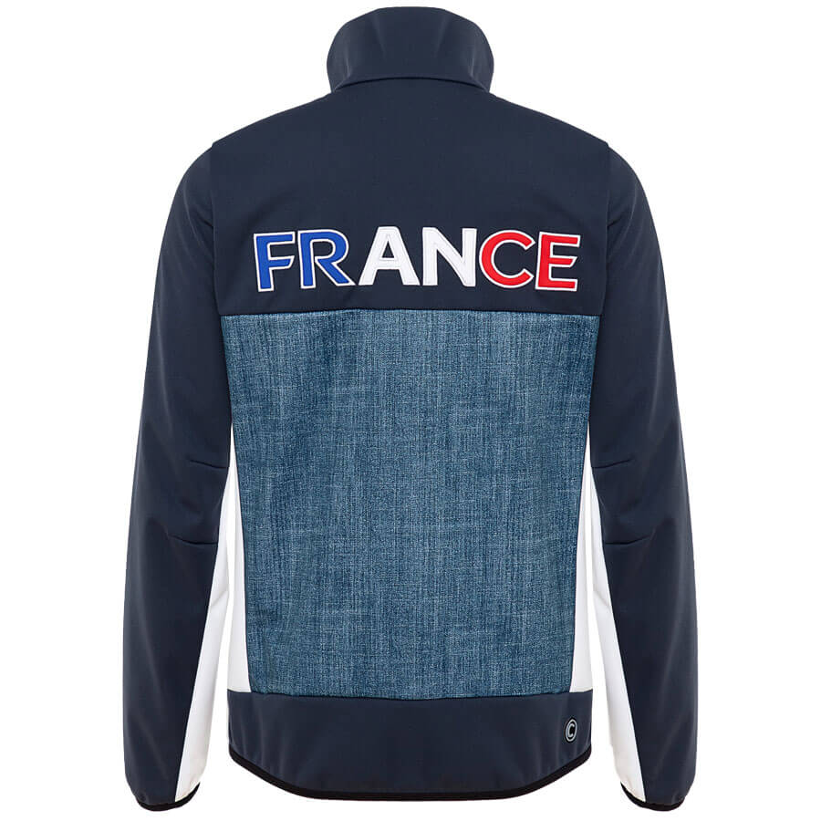 Colmar-Mens-France-Ski-Team-Soft-Shell-Jacket---White-Blue-Red2