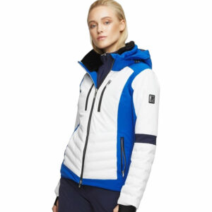 Descente Womens Cicily Ski Jacket - Blue White3