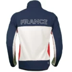 Colmar Mens France Alpine Team Soft Shell Jacket - Blue White Red2