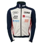 Colmar Herren Frankreich Alpine Team Soft Shell Jacke - Blau Weiß Rot1