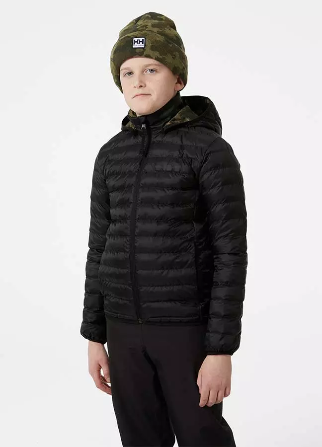Helly Hansen Kids Norway Team Infinity Reversible Insulator Jacket - Black NSF7