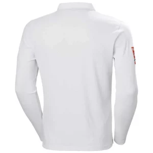 Helly Hansen Mens Norway Team Crew Polo Long Sleeve - White NSF2