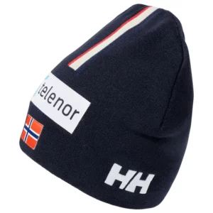 Helly Hansen Unisex Norway Ski Team Beanie - Navy NSF 1