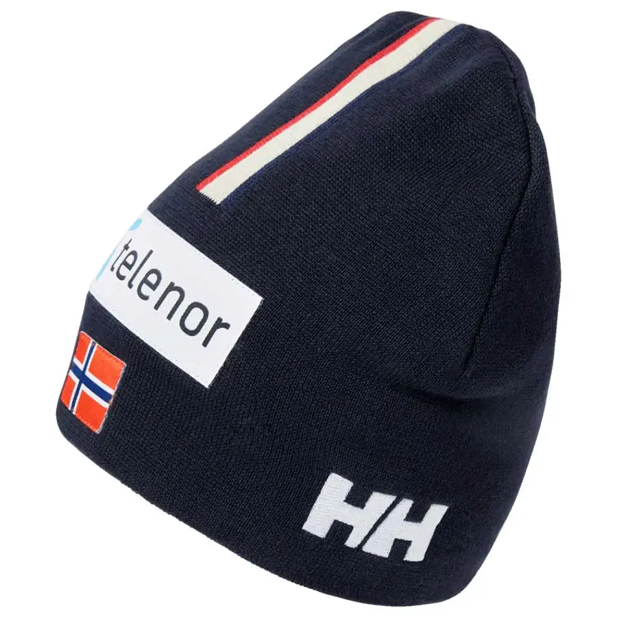 Helly Hansen Unisex Norway Ski Team Beanie - Navy NSF 1