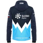 Colmar Herren Slowenische Skiteam Jacke - Hellblau Blau2