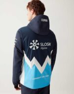 Colmar Herren Slowenische Skiteam Jacke - Hellblau Blau4