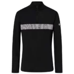 Descente Mens Cedric First Layer Shirt - Black1