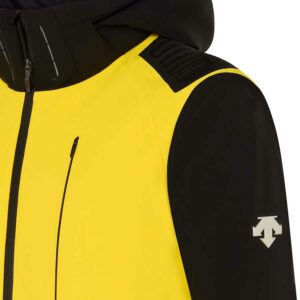 Descente Mens Reign Ski Jacket - Marigold Yellow Black2