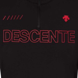 Descente Mens Swiss Ski Team Logo First Layer Shirt - Black2