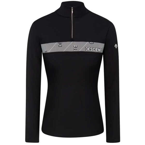 Descente Womens Jill First Layer Shirt - Black1