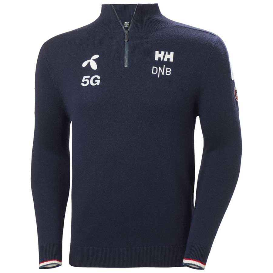 Helly Hansen Mens Norway Ski Team Kitzbuhel Knitted Sweater - Navy NSF1
