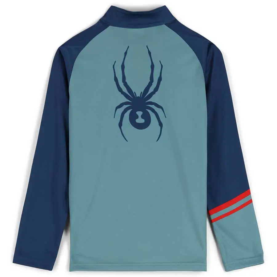Spyder Boy's Web First Layer Shirt - Tundra - TeamSkiWear