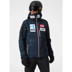 Helly Hansen Mens Norway Ski Team Kitzbuhel Infinity Stretch Jacket - Navy NSF3