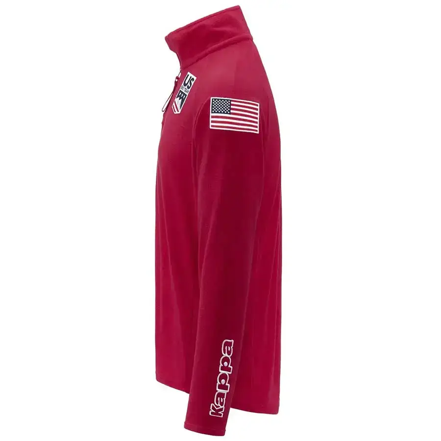 buste dødbringende Lam Kappa Men's USA Alpine Team First Layer Shirt - Red USST - TeamSkiWear |  Ski Racing Shop